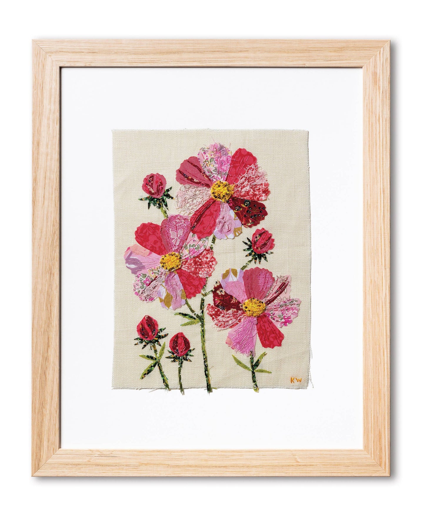 Wattle&Loop - Cosmos Slow Stitching Kit