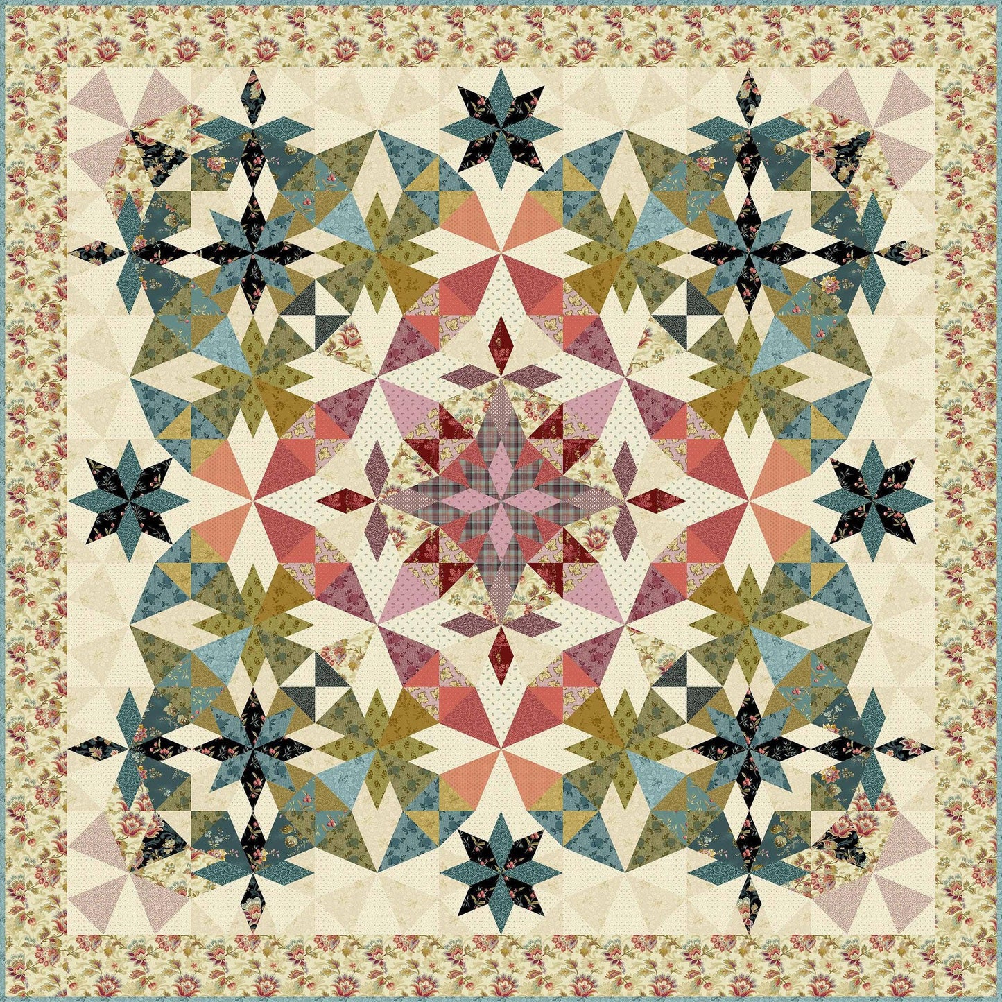 Laundry Basket Quilts - Alaska - Dahlia