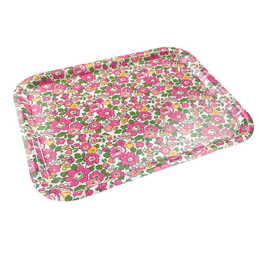 Alice Caroline - Liberty Fabric Tray Betsy Neon U | Homewares & Gifting