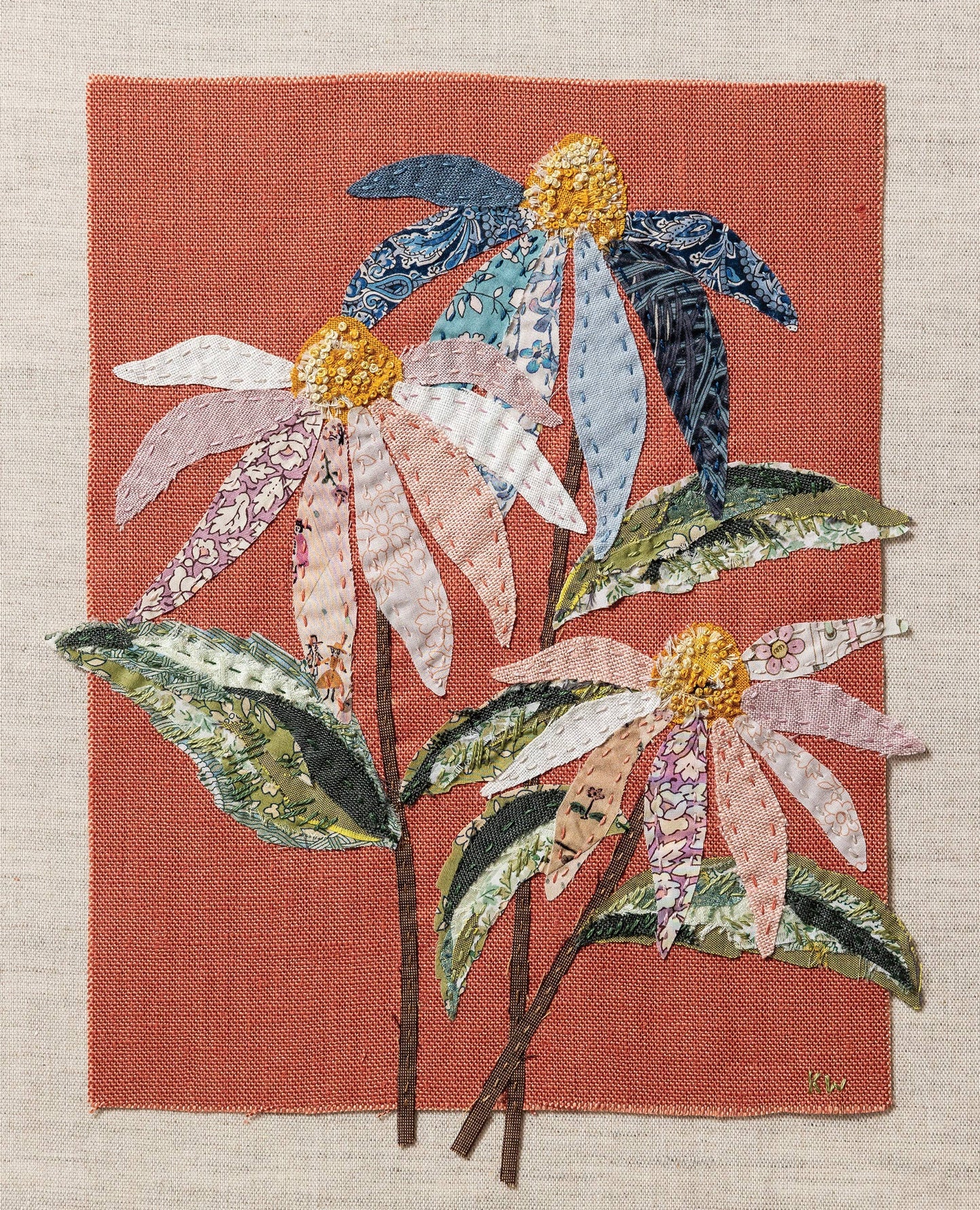 Wattle&Loop - Coneflower Slow Stitching Kit