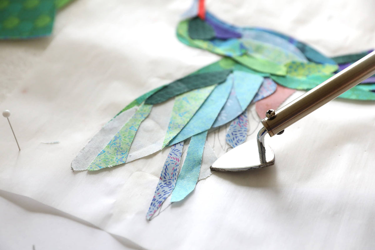 Collage Quilter - Hummingbird Fabric Collage Kit