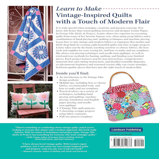ADLE International - Vintage Vibe Quilts and Projects: Classic Designs for Pretty