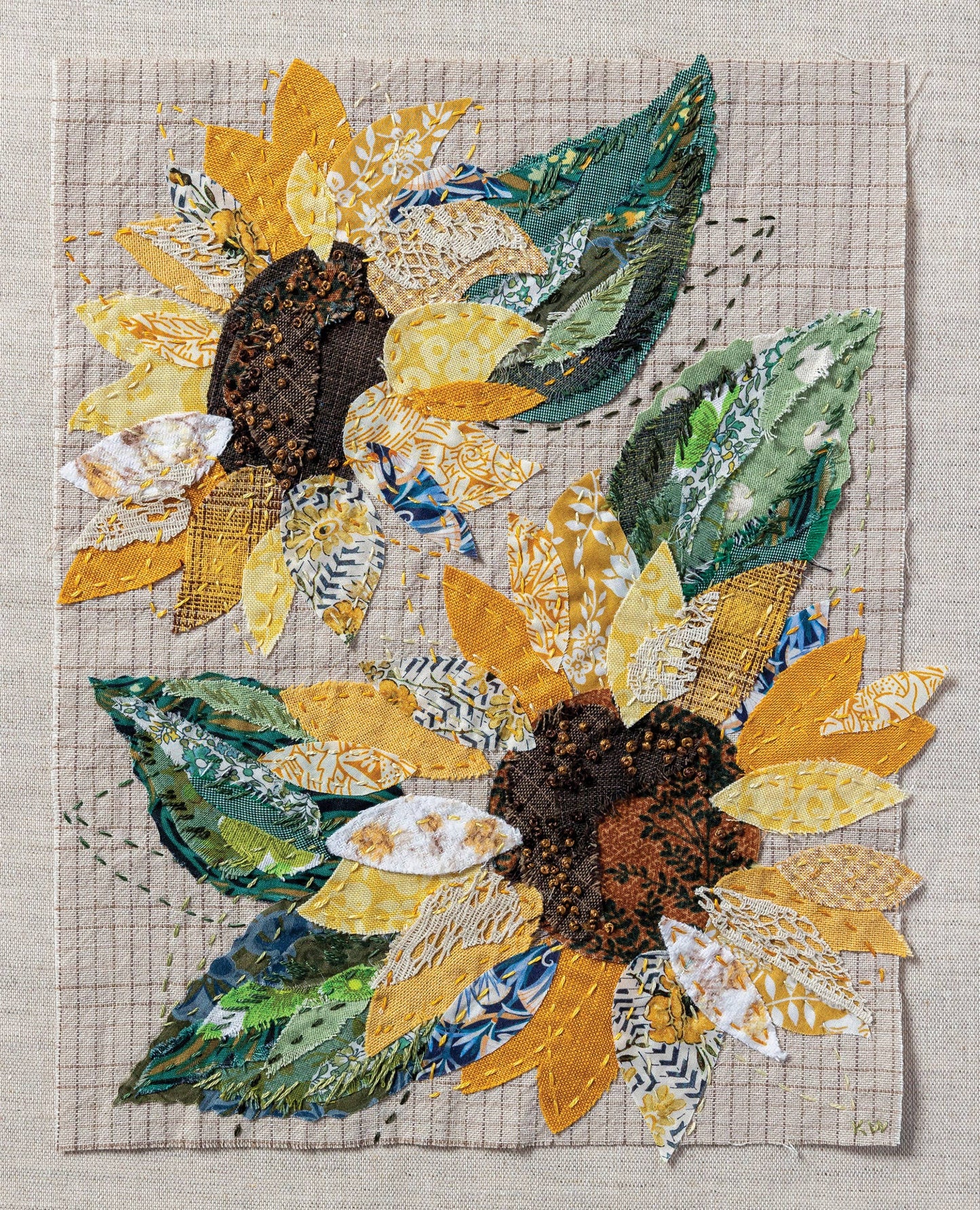 Wattle&Loop - Sun Flower Slow Stitching Kit