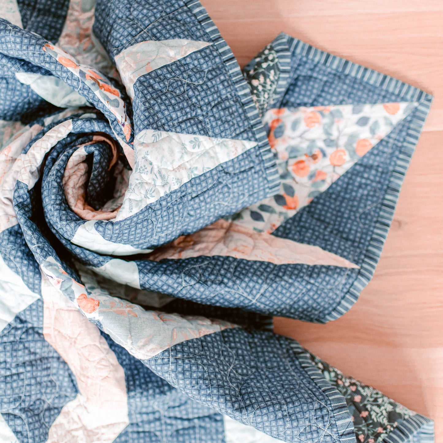 Wild Plum Lane - Calathea Quilt Pattern - Printed