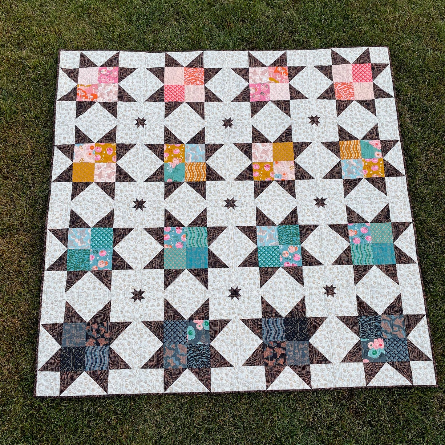AllisonRamsing.com - Charm Pack Stars Quilt Pattern - Printed