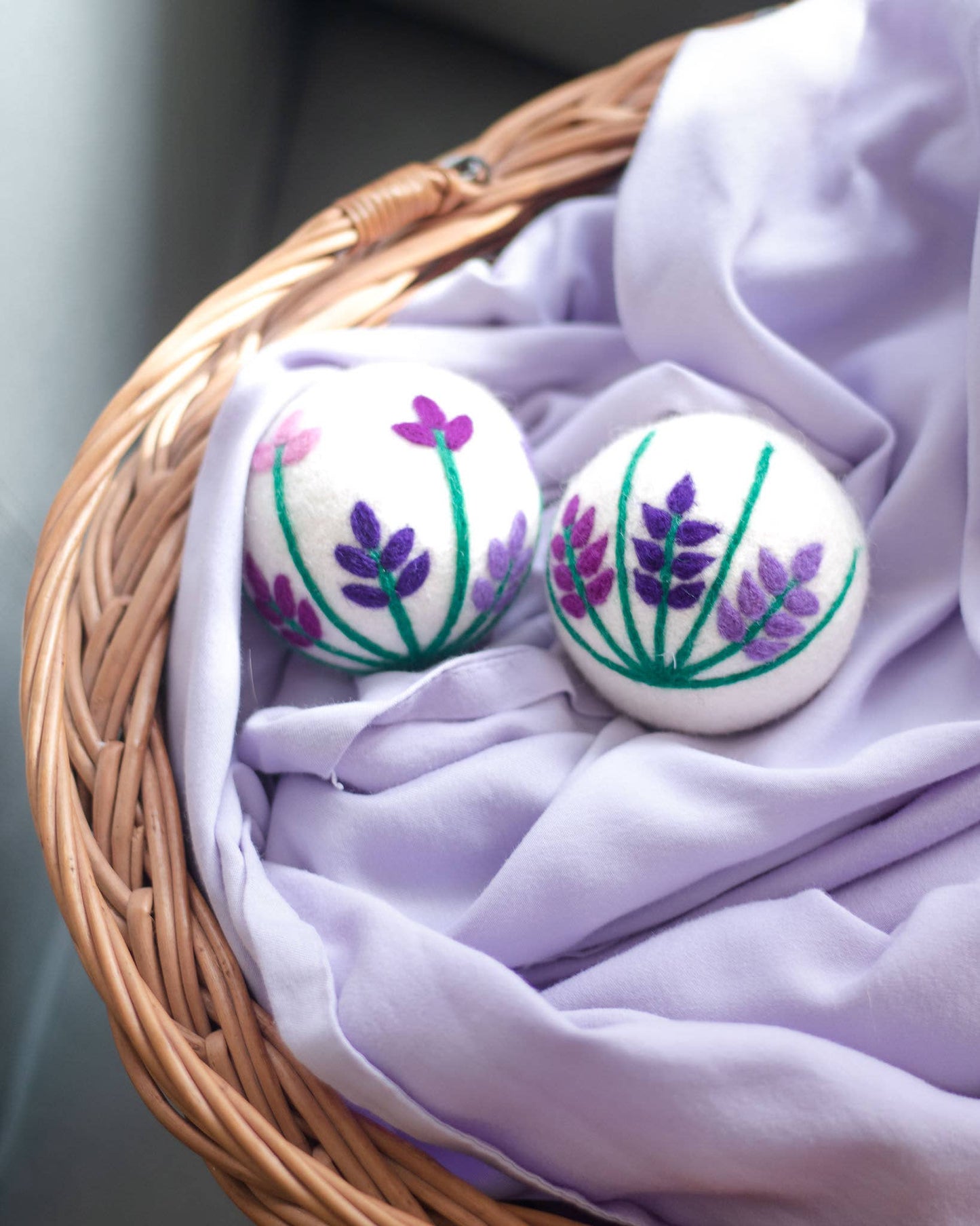 Friendsheep - Lavender Fields Eco Wool Dryer Balls - BEE
