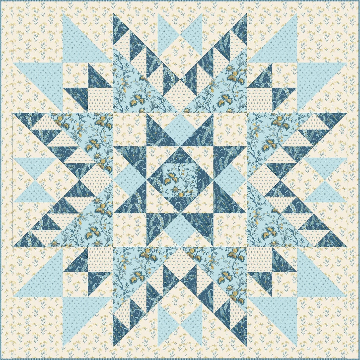 Laundry Basket Quilts - True North - Beach House