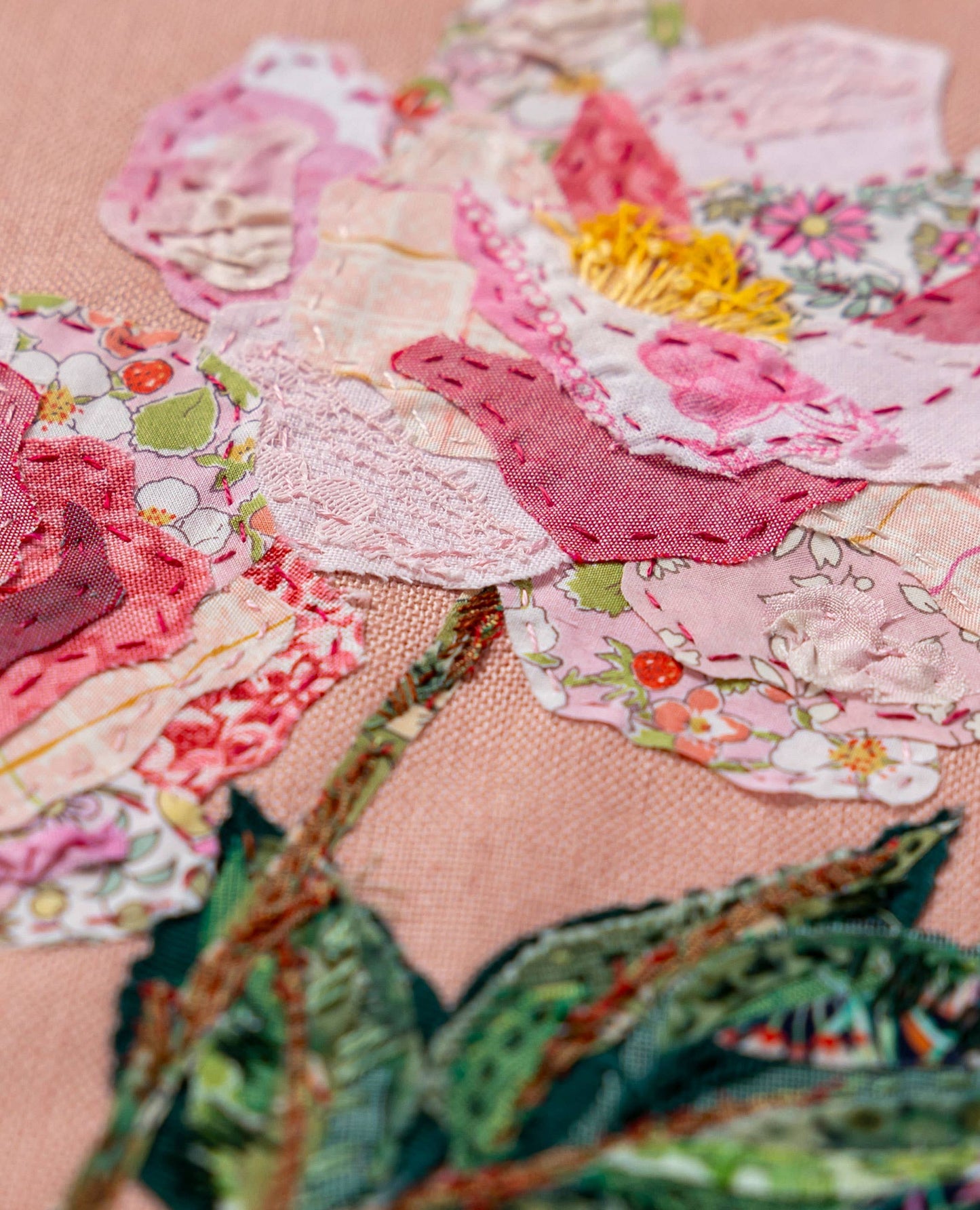 Wattle&Loop - Rose Slow Stitching Kit