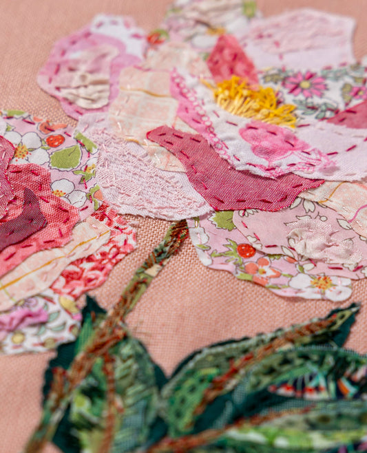 Wattle&Loop - Rose Slow Stitching Kit
