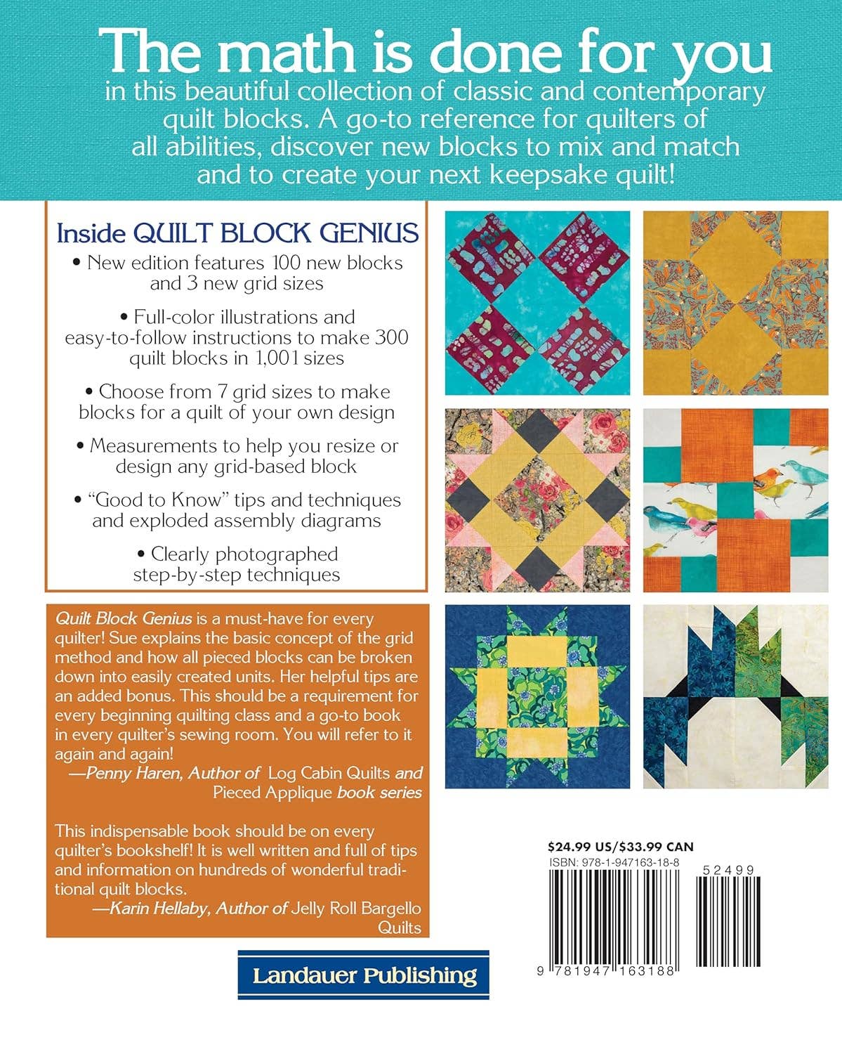 Fox Chapel Publishing - Quilt Block Genius, Expanded Second Edition