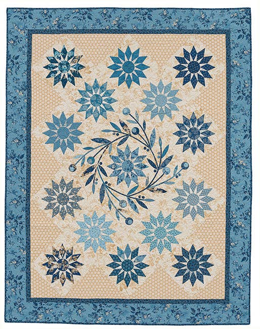 Laundry Basket Quilts - A Season in Blue Quilting Book