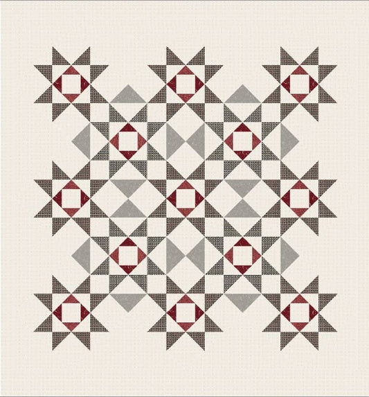 PhoebeMoon Designs - Floating Stars Quilt Pattern