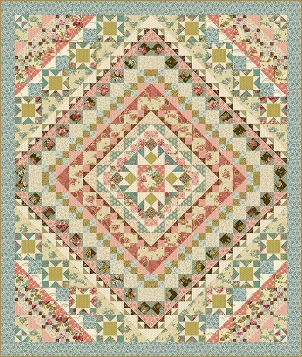 Laundry Basket Quilts - Primrose Quilt Pattern