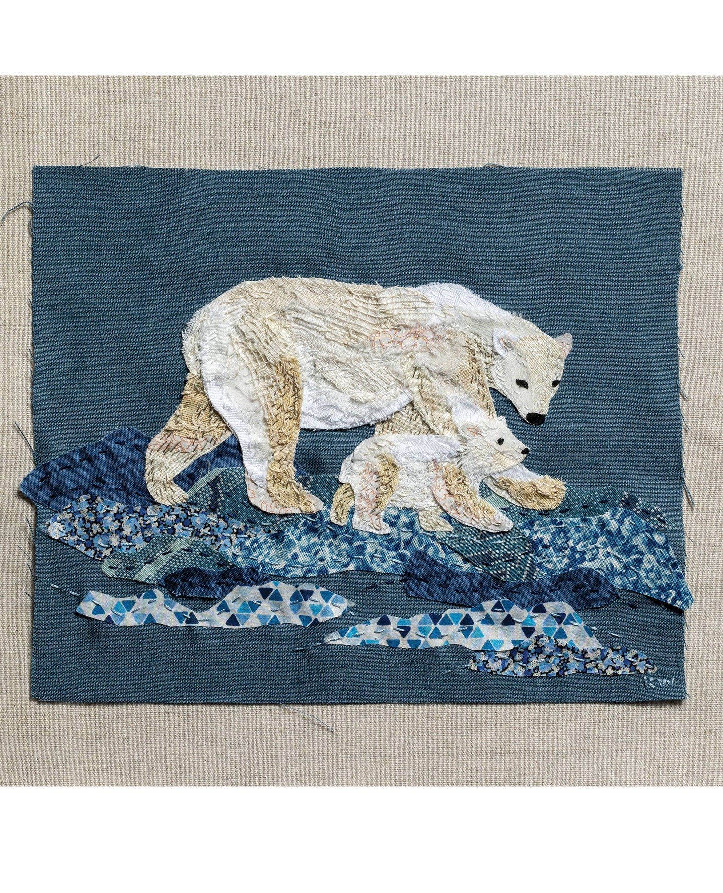 Wattle&Loop - Polar Bear Slow Stitching Kit