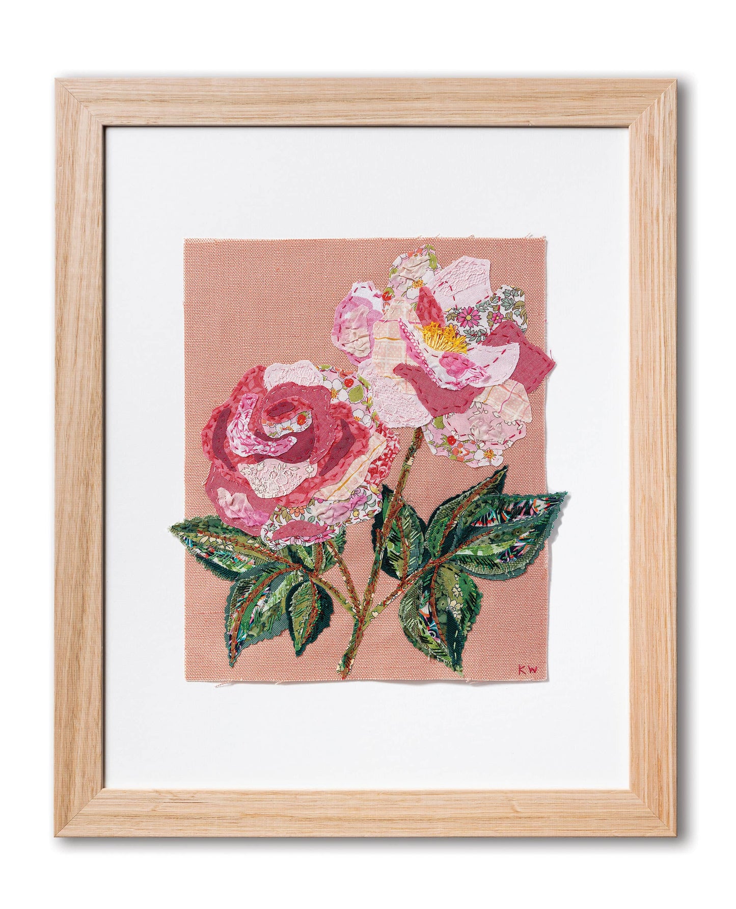 Wattle&Loop - Rose Slow Stitching Kit