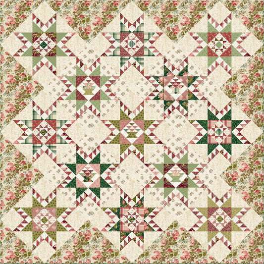 Laundry Basket Quilts - Joyous Star Pattern