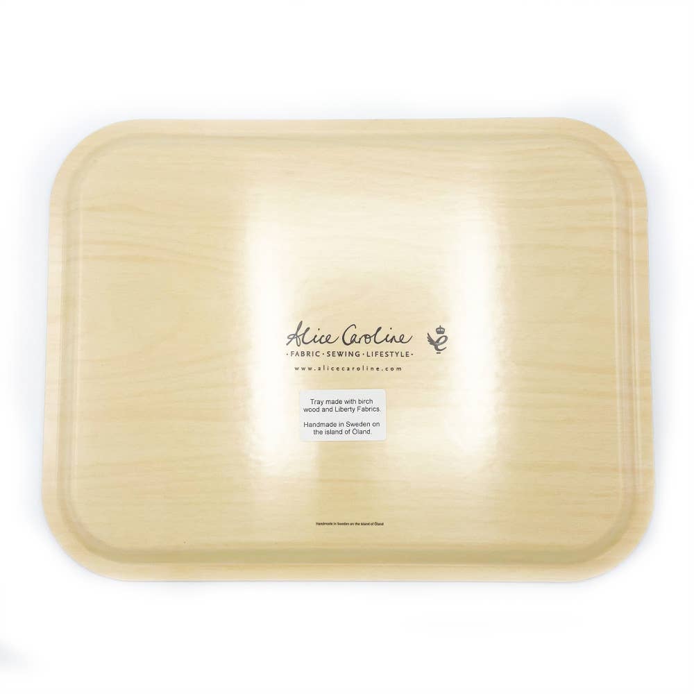 Alice Caroline - Liberty Fabric Tray Betsy Blue (B) | Homewares & Gifting