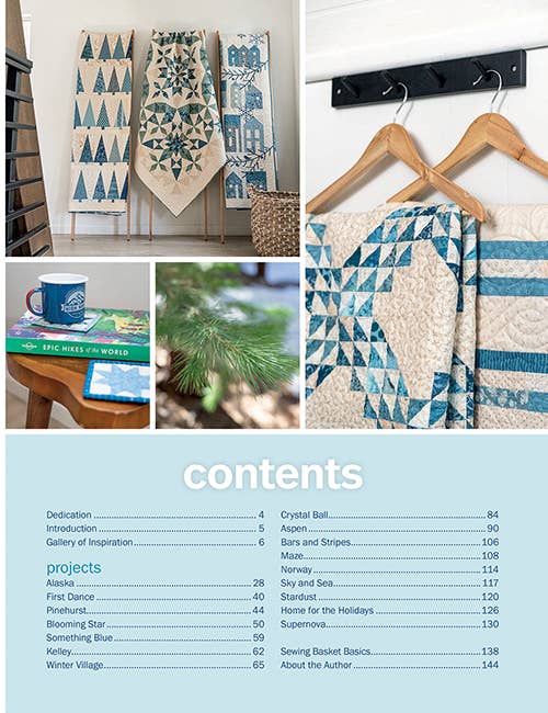 Laundry Basket Quilts - A Season in Blue Quilting Book