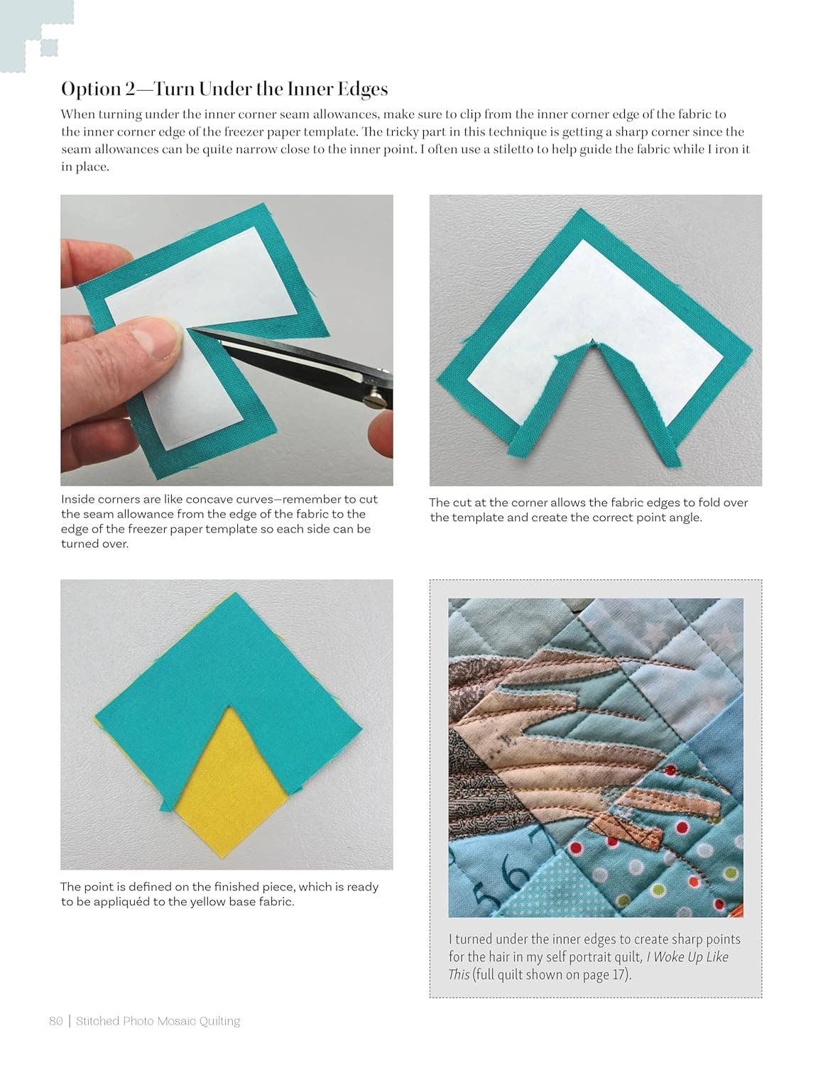 Fox Chapel Publishing - Stitched Photo Mosaic Quilting - A Unique Grid Technique