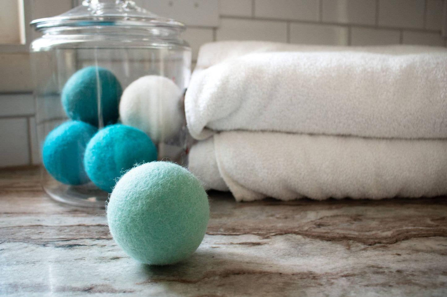Friendsheep - Blue Ocean Eco Wool Dryer Balls