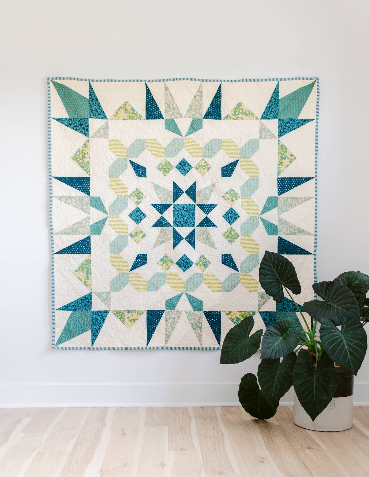Wild Plum Lane - Calathea Quilt Pattern - Printed