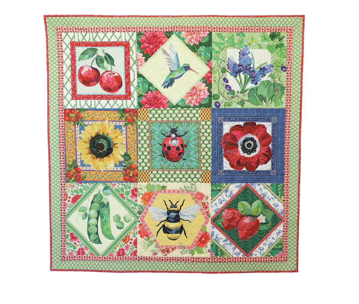 Collage Quilter - Anemone Fabric Collage Kit