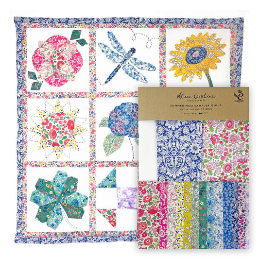 Alice Caroline - Liberty Tana Lawn® Fabric Summer Mini Sampler Quilt Kit