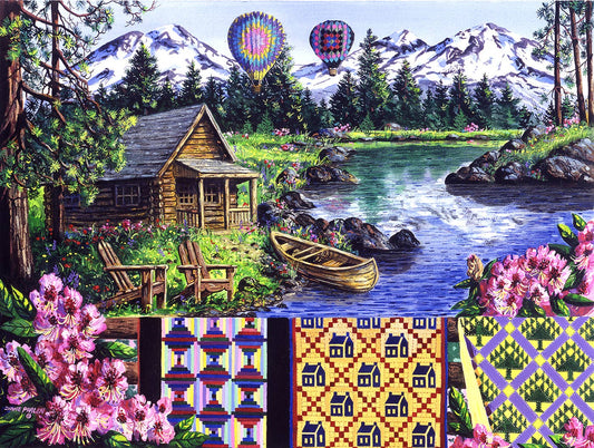 SunsOut - 0113 Floating over Sisters 500 PC Puzzle