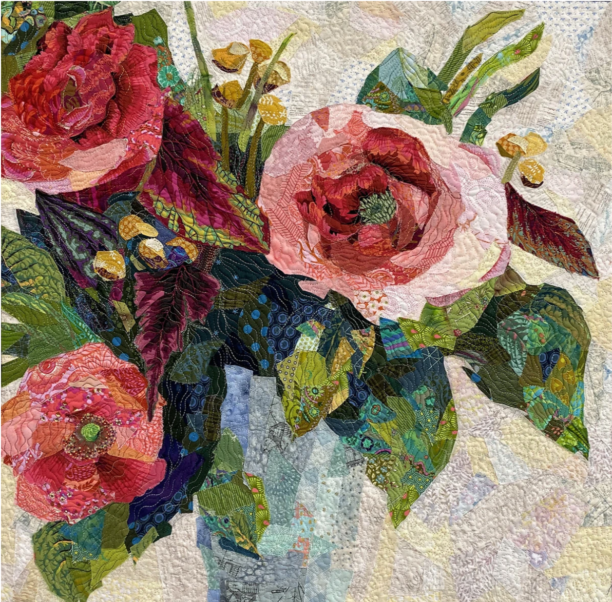 Collage Quilter - Art in Bloom