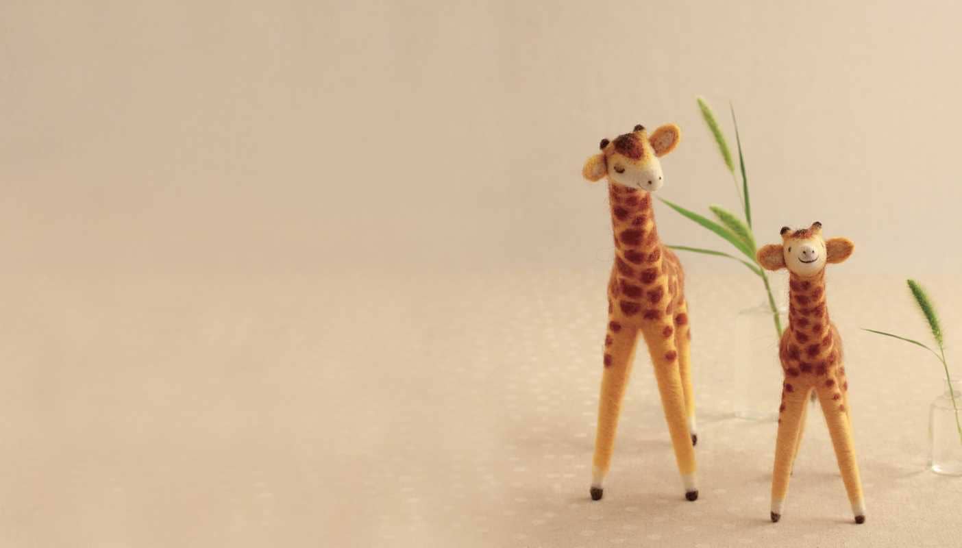 Simon & Schuster - Happy Wool Felt Animals by Makiko Arai