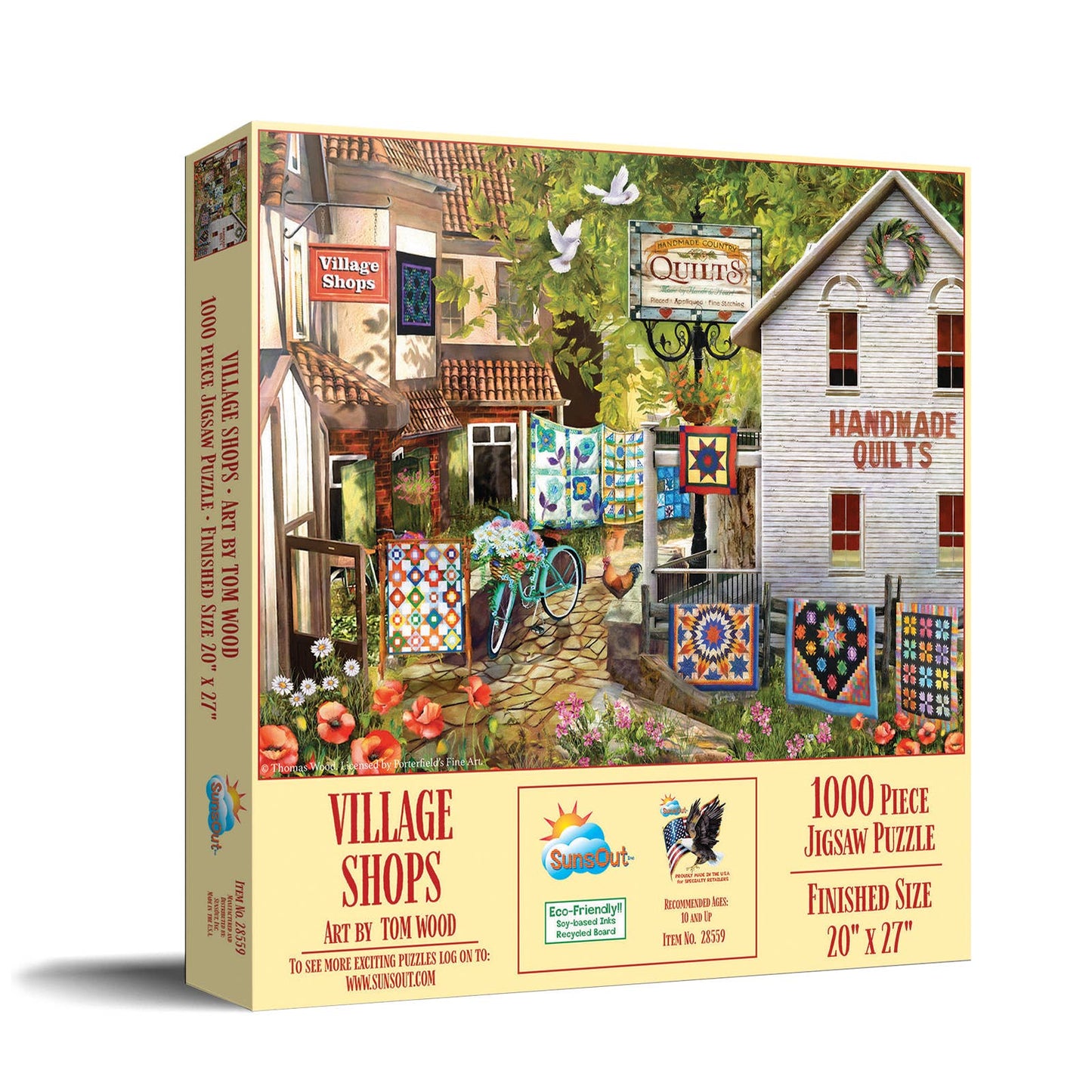 SunsOut - 5555 Village Shops 1000 pc Puzzle