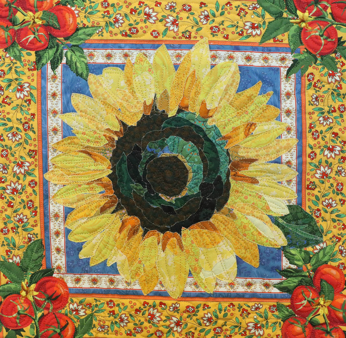 Collage Quilter - Sunflower Fabric Collage Kit