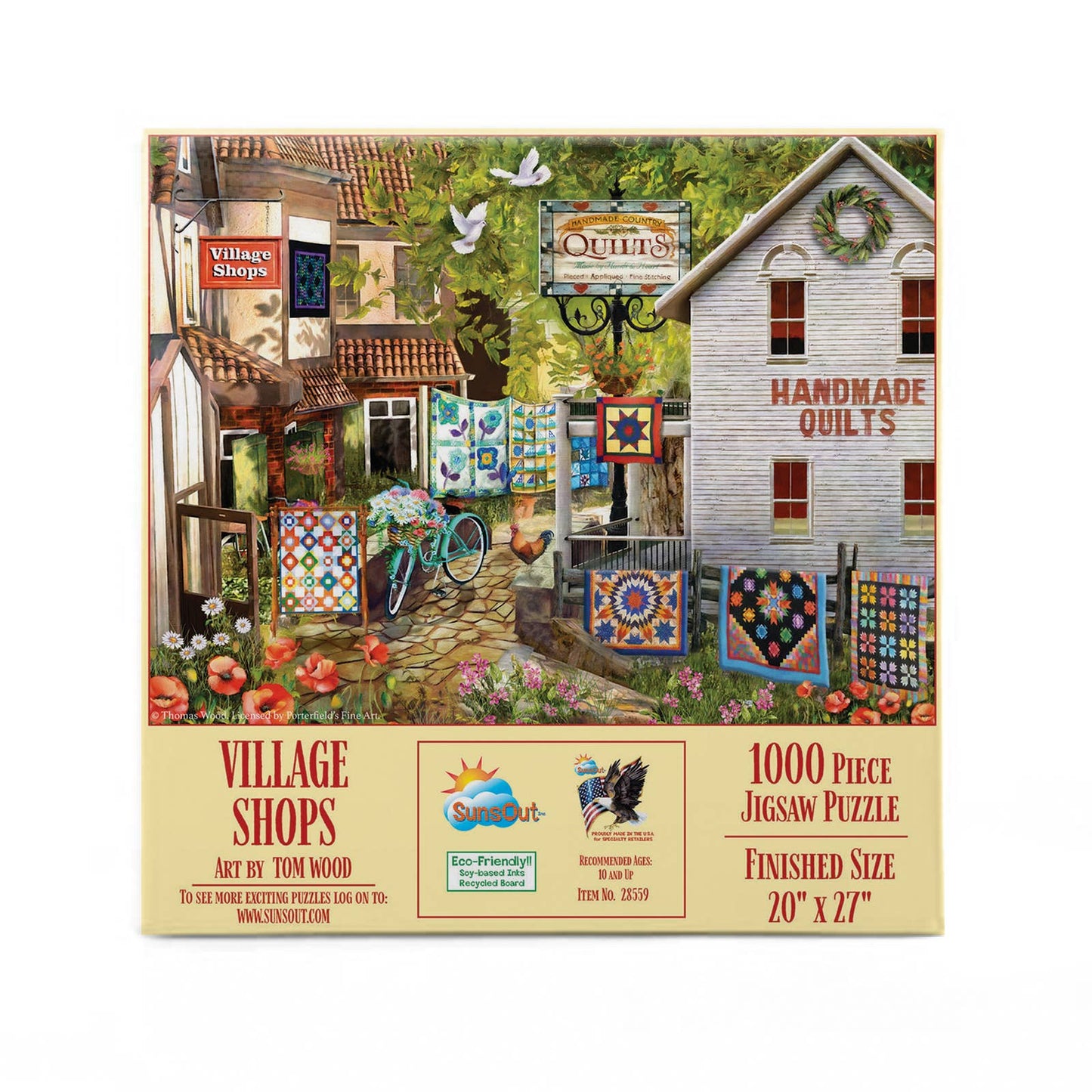 SunsOut - 5555 Village Shops 1000 pc Puzzle