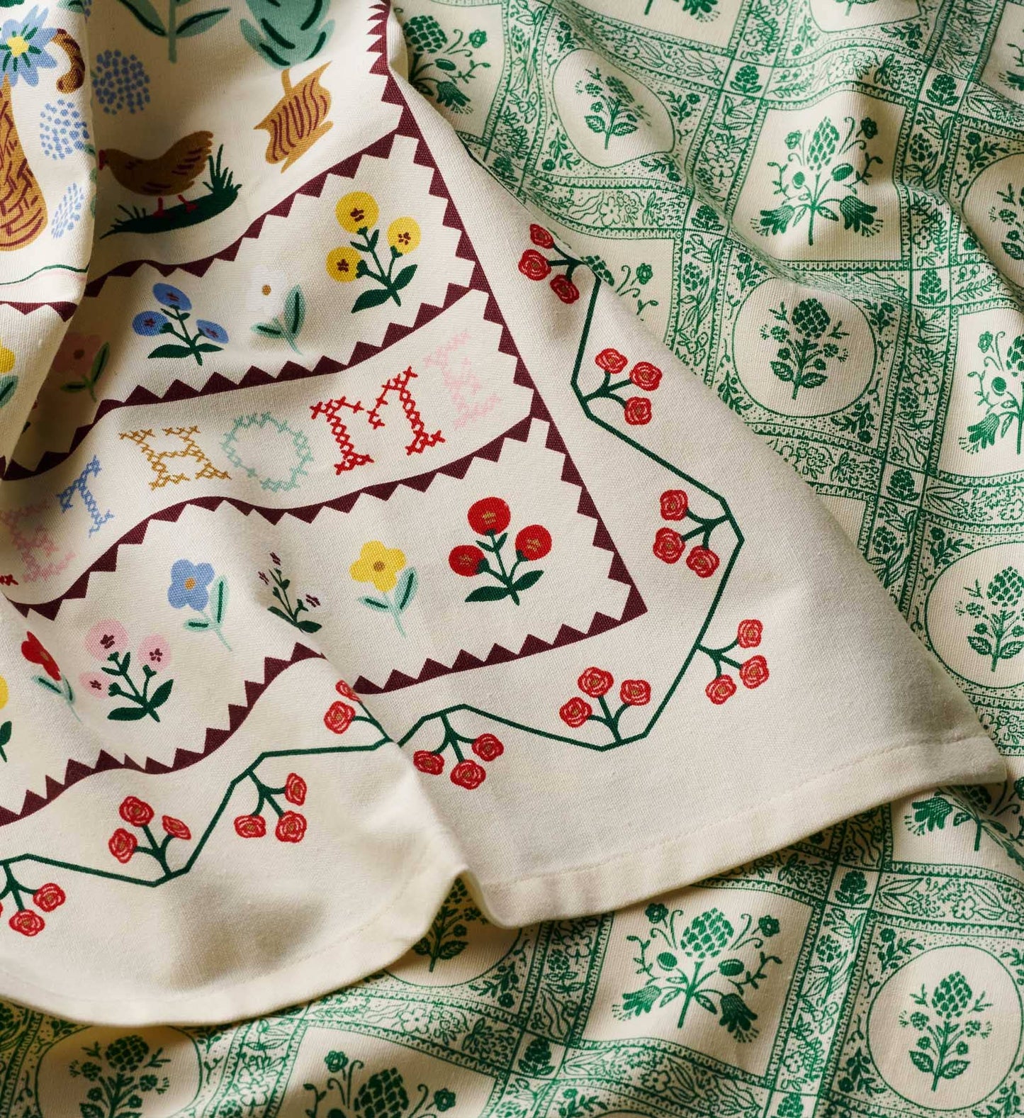 Rifle Paper Co. - Home Sweet Home Tea Towel