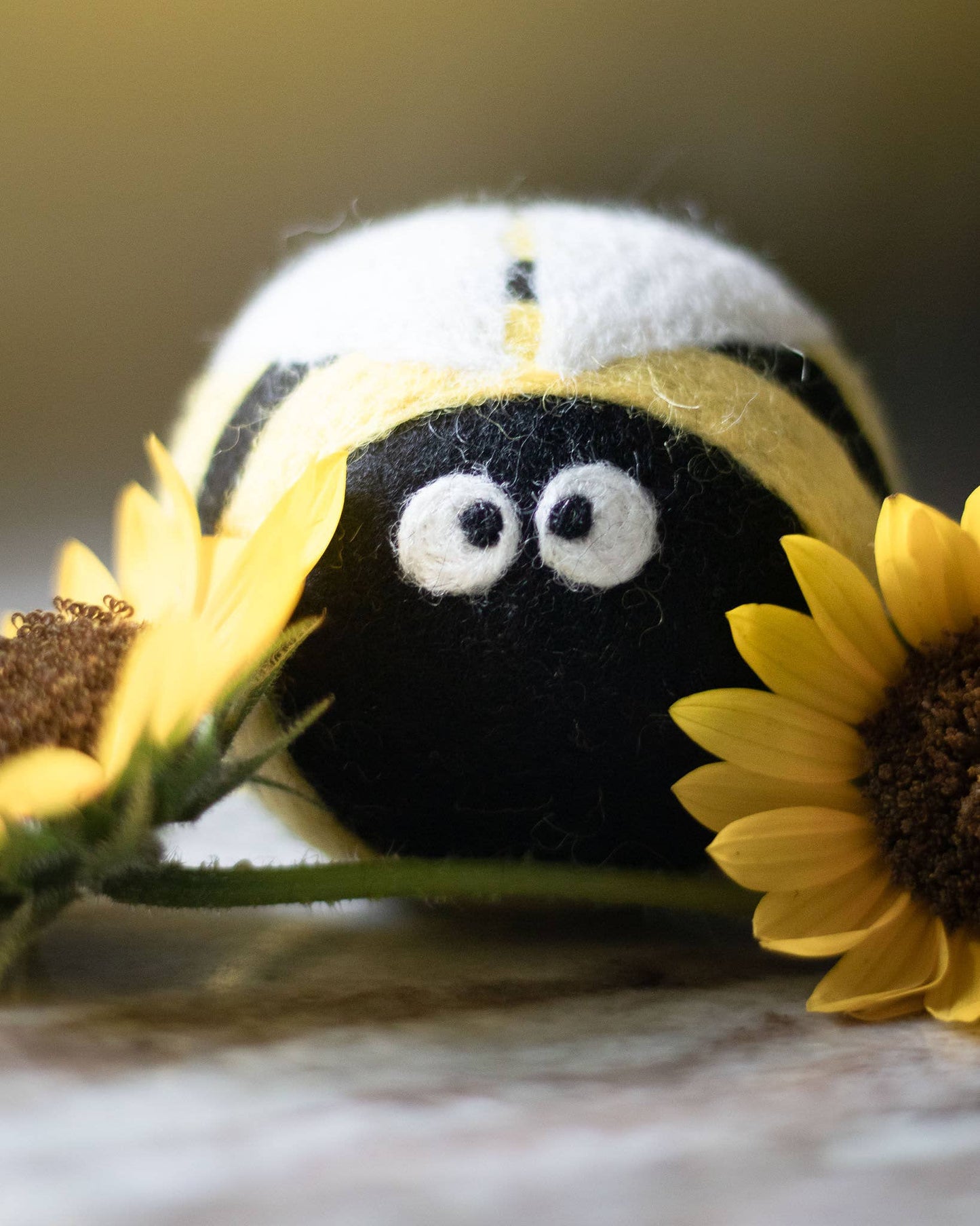 Friendsheep - Bee Trio Eco Wool Dryer Balls - Set of 3