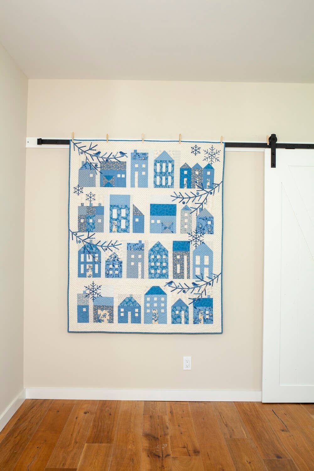 Laundry Basket Quilts - Winter Village Quilt Pattern
