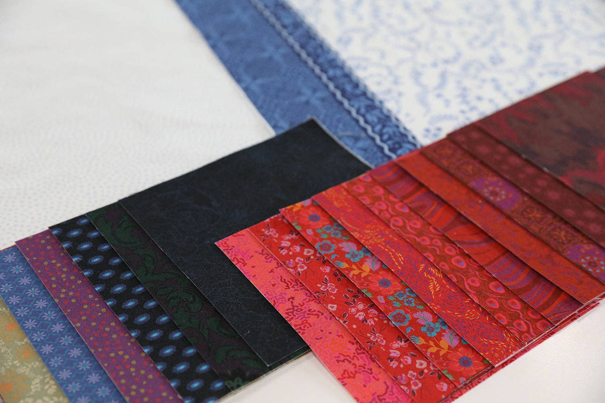 Collage Quilter - Anemone Fabric Collage Kit