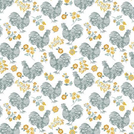 The Mouse & The Peacock - 6 (1/2 YD CUTS) OF PREMIUM COTTON FABRIC NESTLED IN GIFT BOX