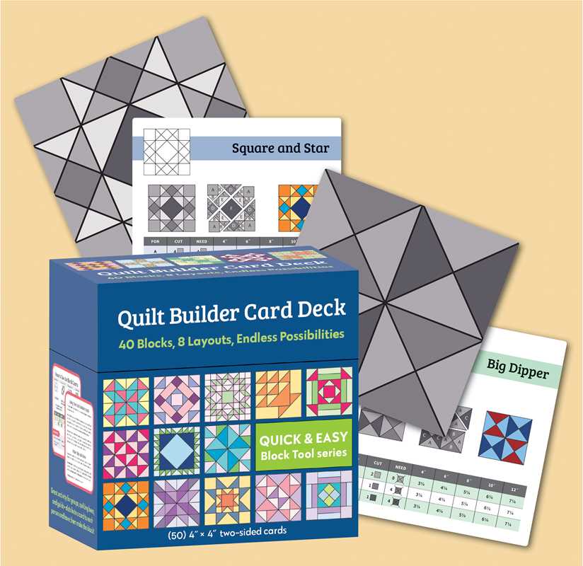 Simon & Schuster - Quilt Builder Card Deck by C&T Publishing