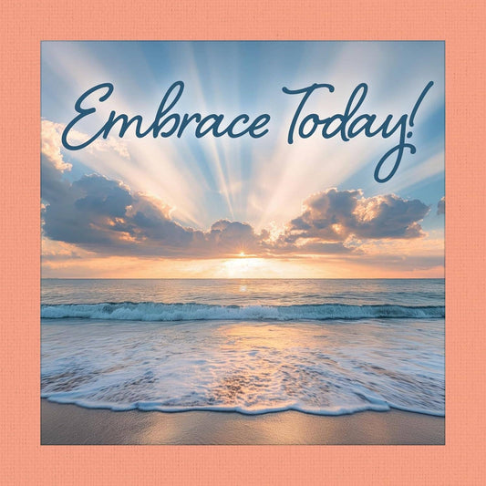 Fox Chapel Publishing - Embrace Today! - Gift Book of Positive Affirmations