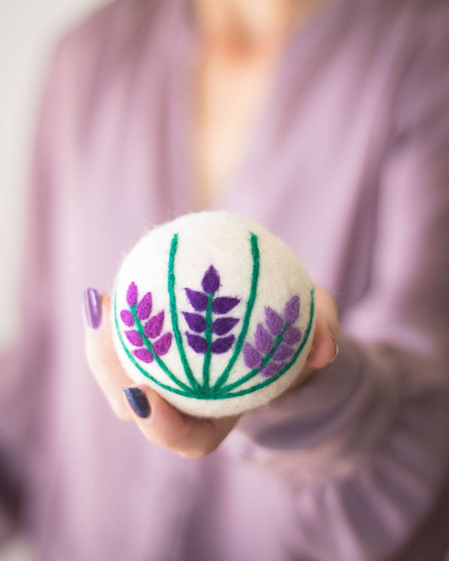 Friendsheep - Lavender Fields Eco Wool Dryer Balls - BEE