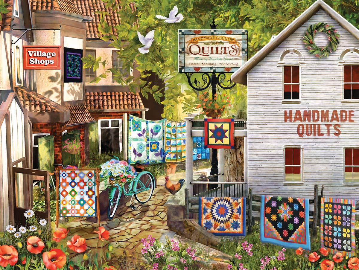 SunsOut - 5555 Village Shops 1000 pc Puzzle