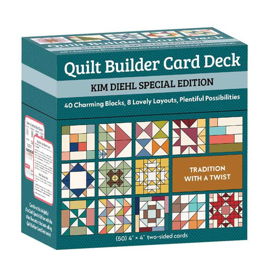 Simon & Schuster - Quilt Builder Card Deck Kim Diehl Special Edition by Kim Diehl