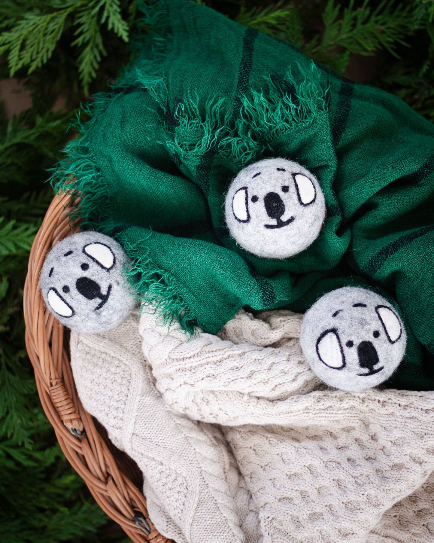 Friendsheep - Cuddly Koalas Eco Wool Dryer Balls - Set of 3