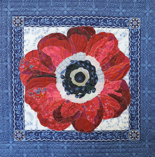 Collage Quilter - Anemone Fabric Collage Kit