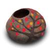 Friendsheep - Felt Wool Cat Cave ORANGE CRUSH Eco Kitty Cave