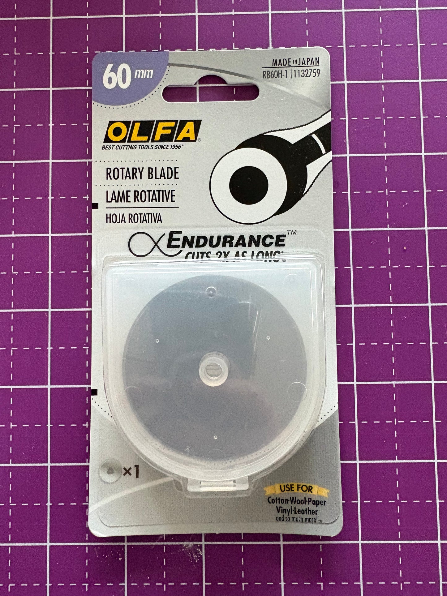 Olfa Endurance Blade 60mm 1 pk