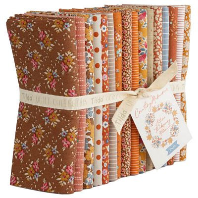 Tilda Creating Memories FQB 16 Fabrics 20x22in Autumn