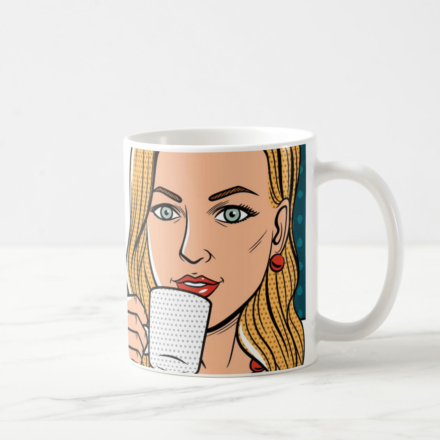 Quilters "My Quilting is Fueled by Coffee." 11 oz mug