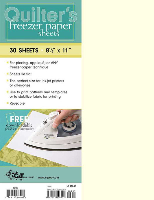 Simon & Schuster - Quilter's Freezer Paper Sheets by